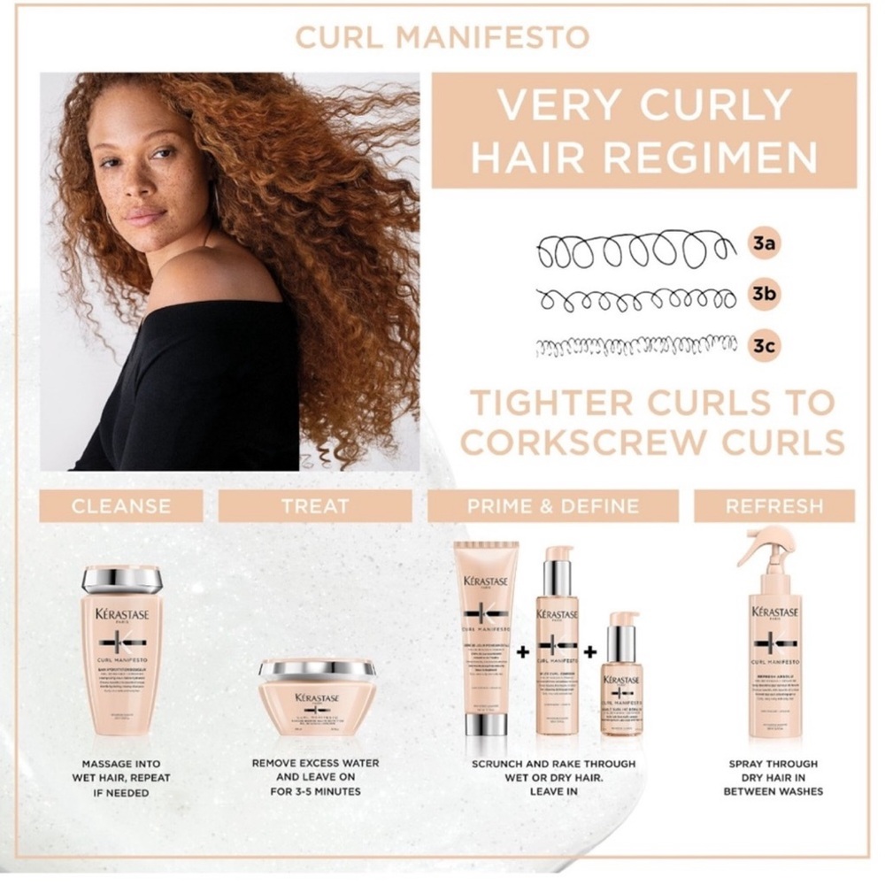 Kerastase Curl Manifesto Hydration Shampoo & Conditioner Set - Picture 15 of 16